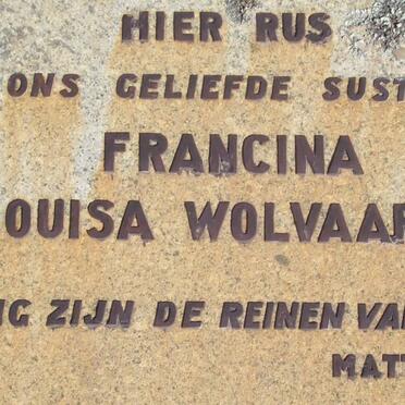 WOLVAARDT Francina Louisa