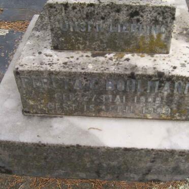 BOHLMANN Percy A.G. 1908-1909