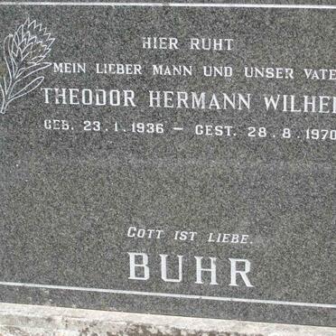 BUHR Theodor Hermann Wilhelm 1936-1970