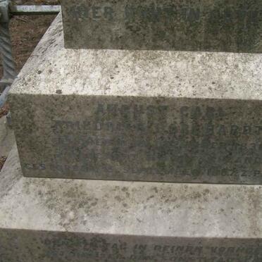 BORCHARDT August Carl Friedrich 1830-1897