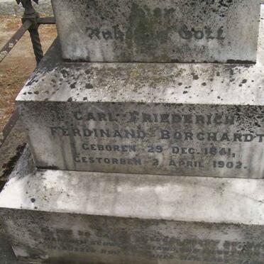 BORCHARDT Carl Friederich Ferdinand 1841-1902