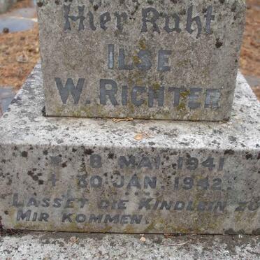 RICHTER Ilse W. 1941-1942