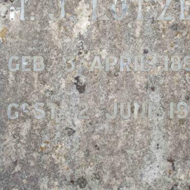 LOTZE Wilhelm H.J. 1892-1916