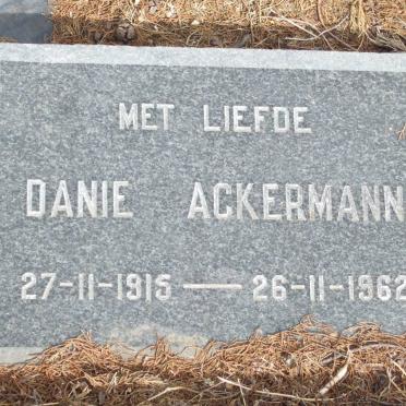 ACKERMANN Danie 1915-1982