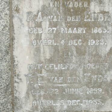 ENDE T.E., van den 1859-1933