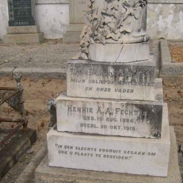 FECHTER Hennie A.A. 1884-1918