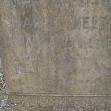 GROBBELAAR Maria Helena Johanna nee LOMBAARD 1867-1935