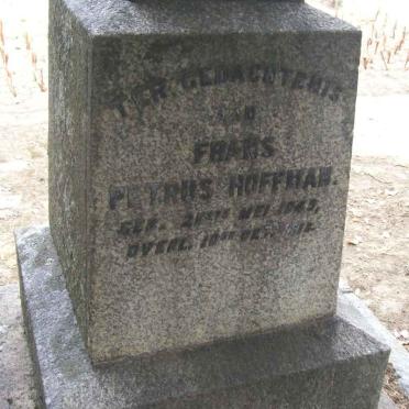 HOFFMAN Frans Petrus 1843-1912