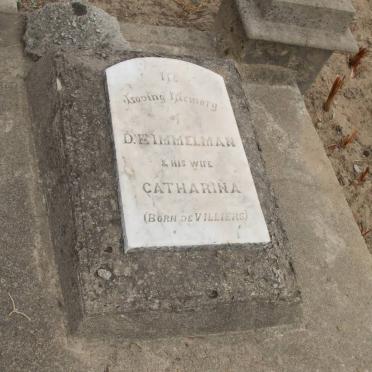 IMMELMAN D.E. &amp; Catharina DE VILLIERS