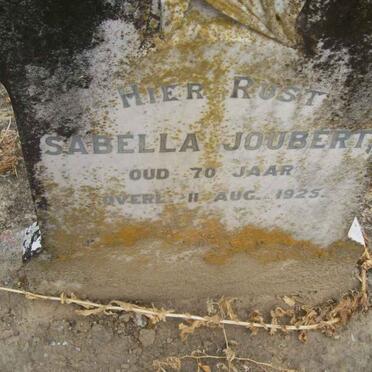 JOUBERT Isabella -1925