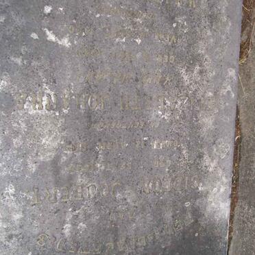 JOUBERT Gideon ??-?? &amp; Elizabeth Johanna ??-?? :: JOUBERT Anna Johanna ??-?? :: JOUBERT Martha Gertruida 1856-1944 