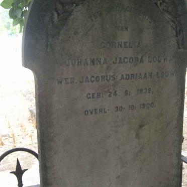 LOUW Cornelia Johanna Jacoba 1838-1900
