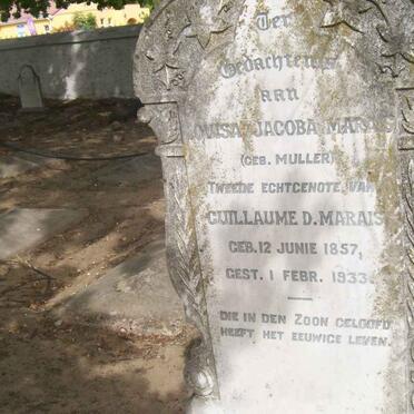 MARAIS Louisa Jacoba nee MULLER 1857-1933