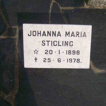STIGLING Johanna Maria 1898-1978