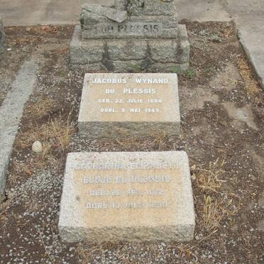 PLESSIS Jacobus Wynand, du 1864-1945 &amp; Catharina Elizabeth Elsje 1872-1956
