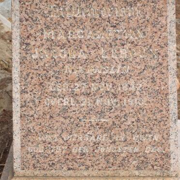 ROUX Margarietha Jacoba, le nee ENSLIN 1842-1910