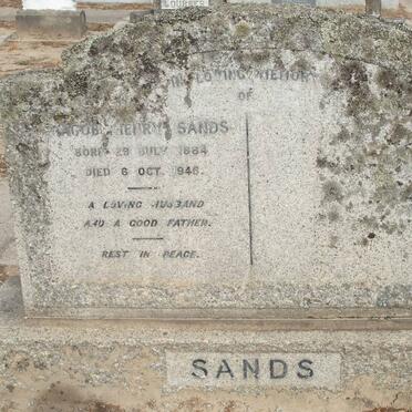 SANDS Jacob Henry 1884-1946