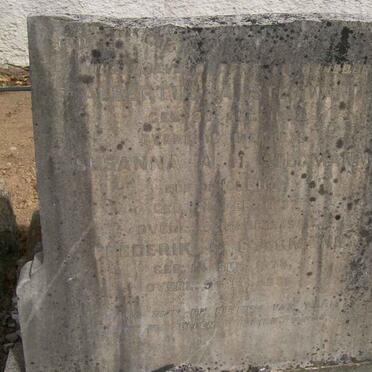 STEGMANN Frederik G. 1828-1996 &amp; Susanna A.H. DE KLERK 1832-1909