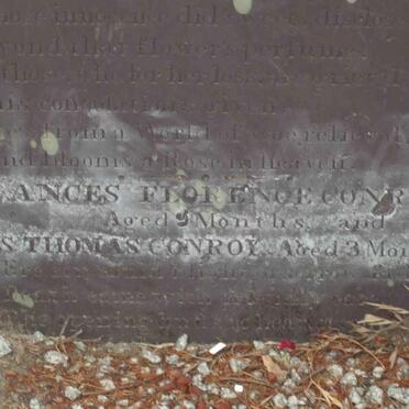 CONROY Frances Florence :: CONROY James Thomas