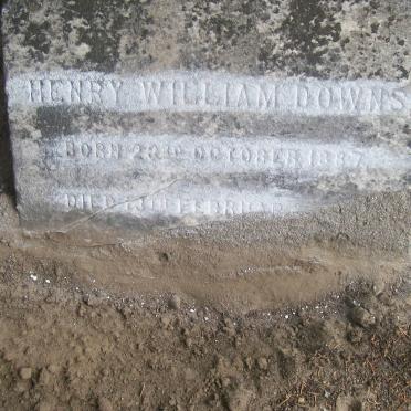 DOWNS Henry William 1887-??