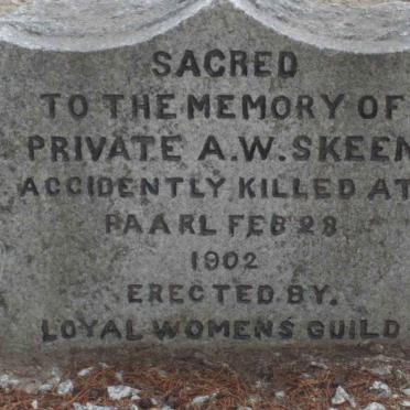 SKEEN A.W. -1902