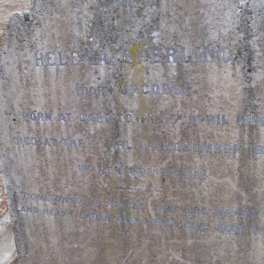 SPERLING Helena nee JACOBS 1814-1893
