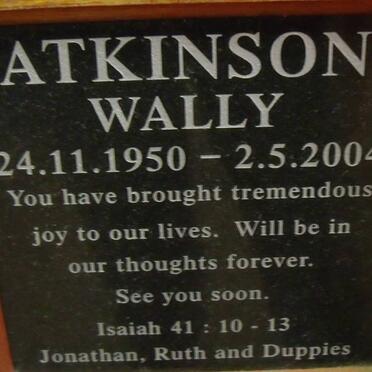 ATKINSON Wally 1950-2004