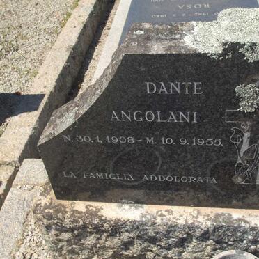 ANGOLANI Dante 1908-1955 