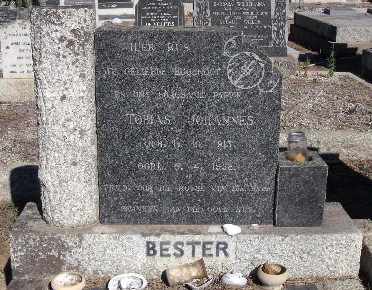 BESTER Tobias Johannes 1913-1958