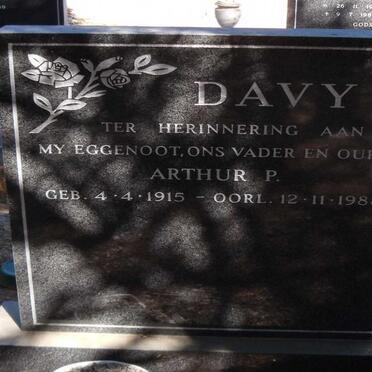 DAVY Arthur P. 1915-1988
