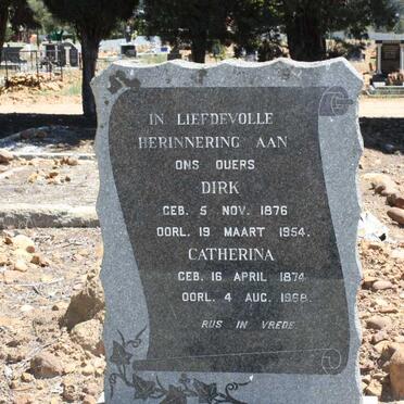 DAMONSE Dirk 1876-1954 &amp; Catherina 1874-1968 