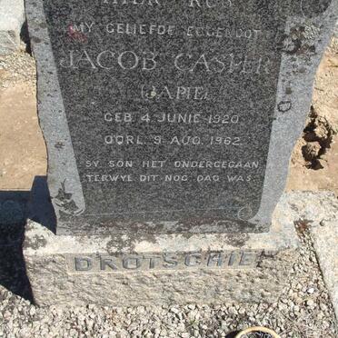 DROTSCHIE Jacob Casper 1920-1962