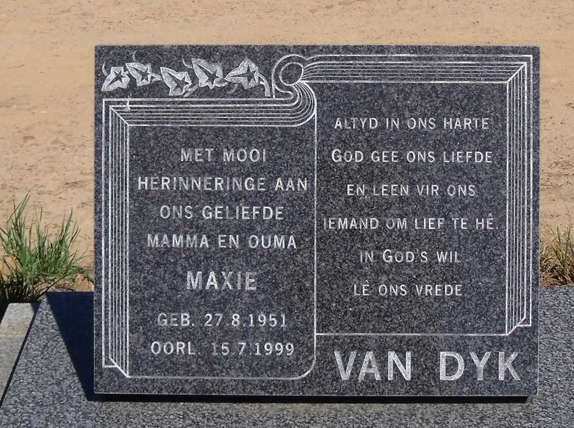DYK Maxie, van 1951-1999