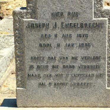 ENGELBRECHT Joseph J. 1876-1956