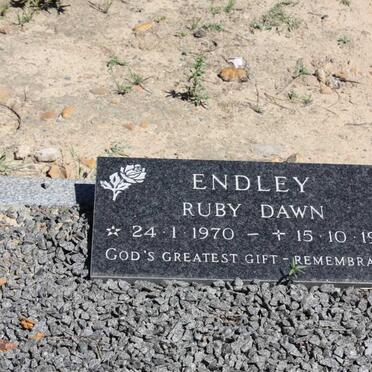 ENDLEY Ruby Dawn 1970-1995