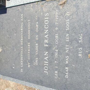 GOBREGTS Johan Francois 1914-1990