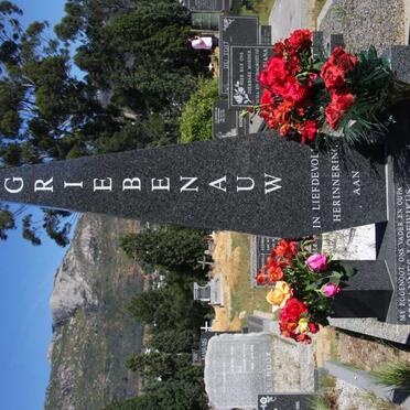 GRIEBENAUW Johannes Lodewikus 1938-2009