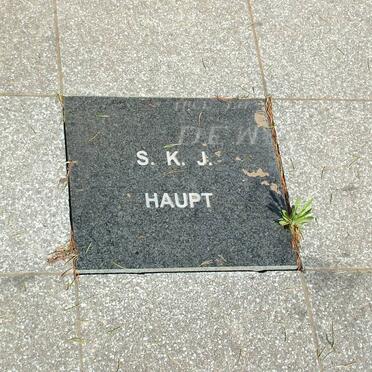 HAUPT Carel Albrecht 1915-1990 :: HAUPT S.K.J. :: DEMPERS Louis Christian 1918-1966 &amp; Susanna Katharina Johanna1932-2009