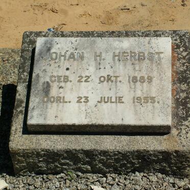 HERBST Johan H. 1889-1955