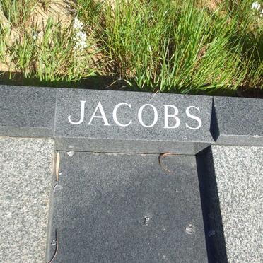 JACOBS Fanie Stephanus 1921-1983 &amp; Catherina 1924-1987