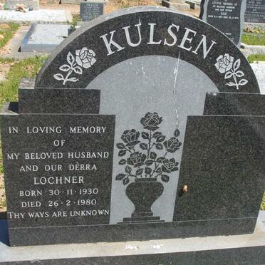 KULSEN Lochner 1930-1980