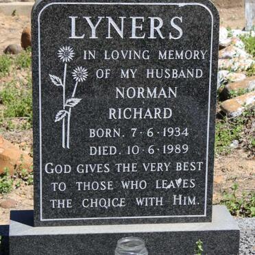 LYNERS Norman Richard 1934-1989
