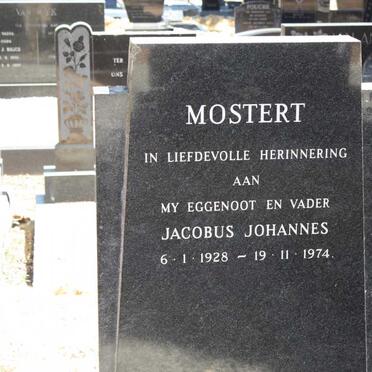 MOSTERT Jacobus Johannes 1928-1974