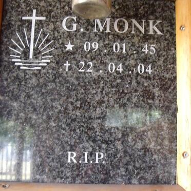MONK G. 1945-2004