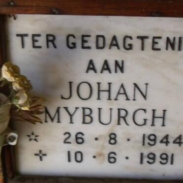 MYBURGH Johan 1944-1991