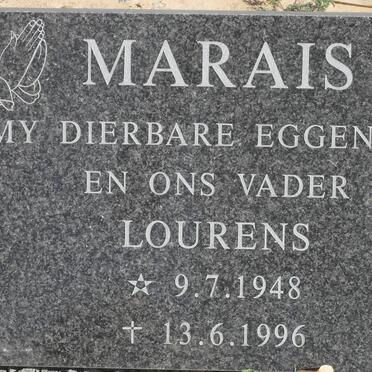 MARAIS Lourens 1948-1996