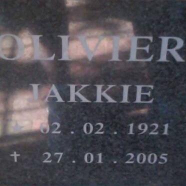 OLIVIER Jakkie 1921-2005
