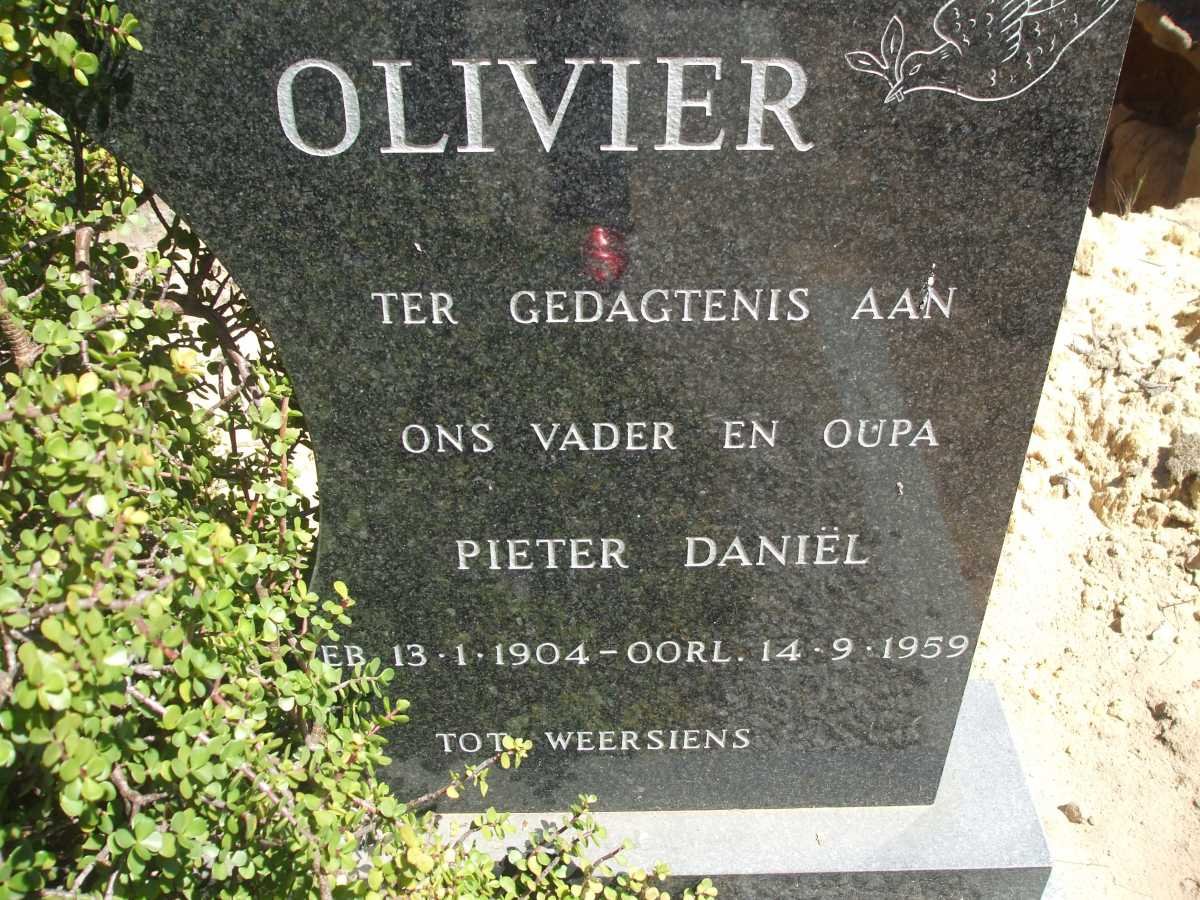 OLIVIER Pieter Daniël 1904-1959