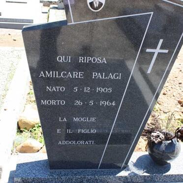 PALAGI Amilcare 1905-1964 &amp; Elina Maria 1907-2003 