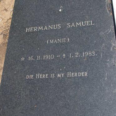 REDELINGHUYS Hermanus Samuel 1910-1983 &amp; Pauline 1920-2000